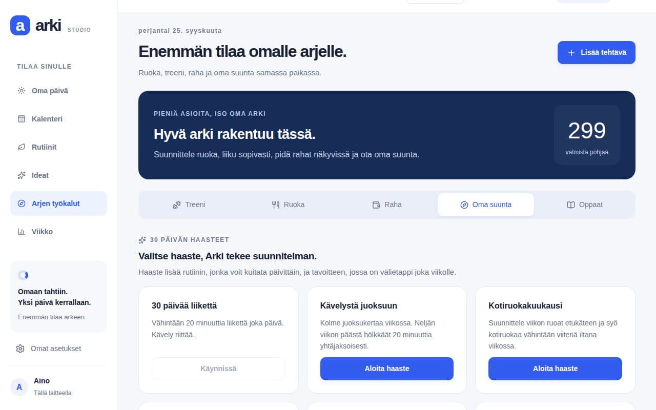 30 päivän haasteet